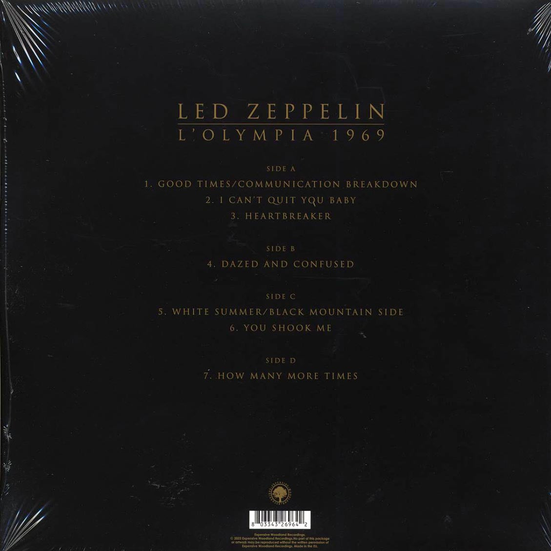 Led Zeppelin - L'Olympia 1969