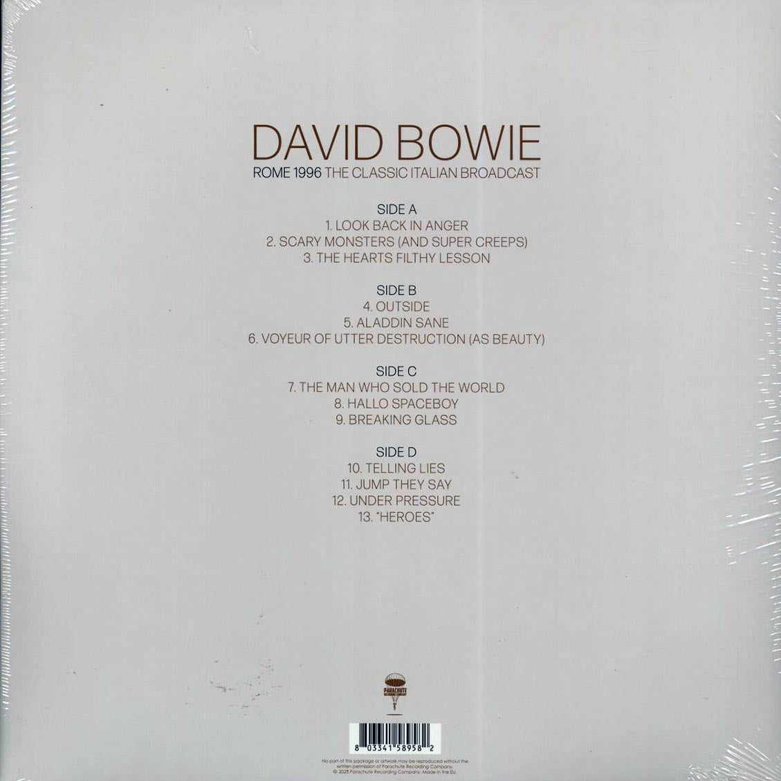David Bowie - Rome 1996: The Classic Italian Broadcast