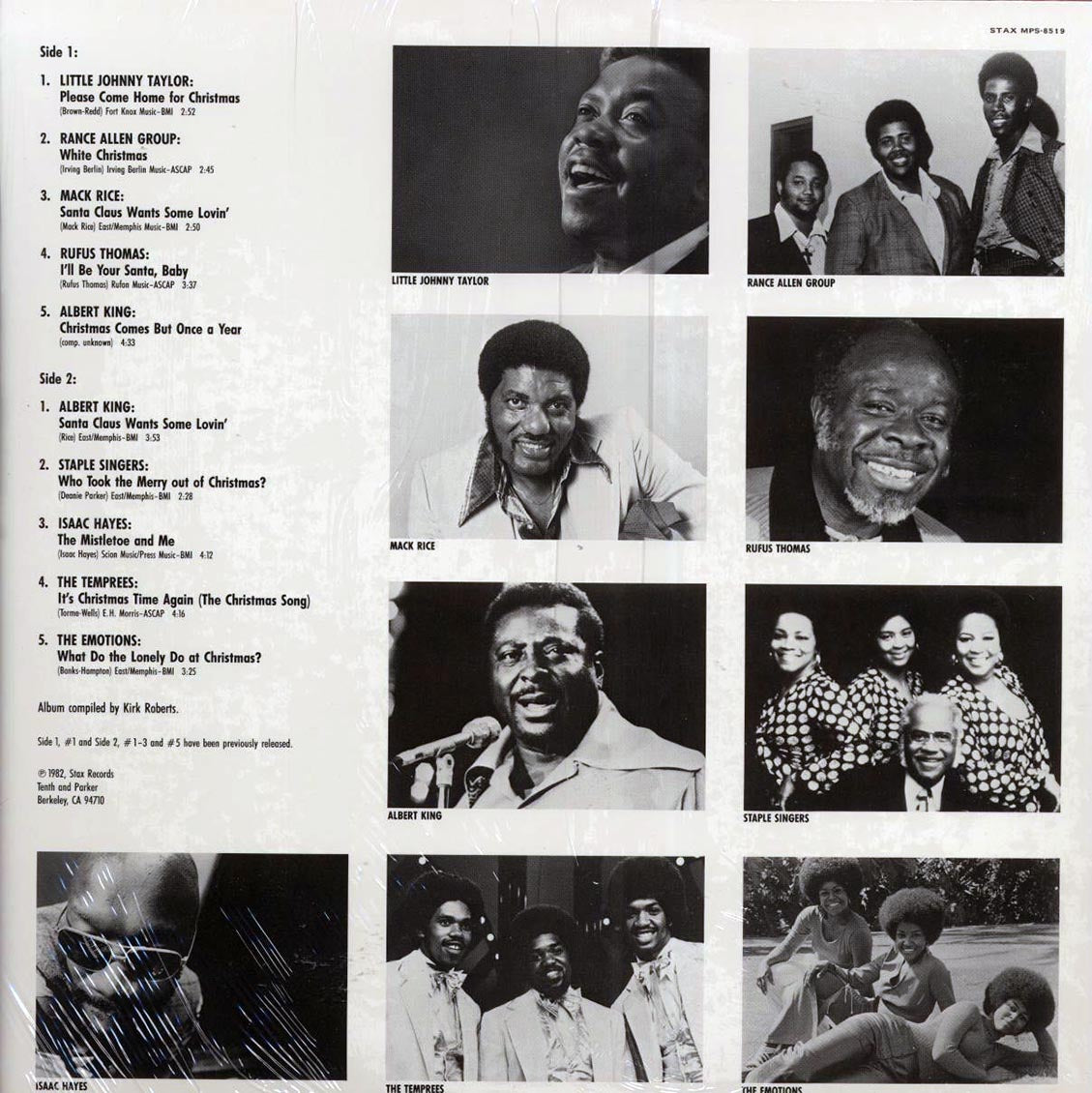 Isaac Hayes, Rufus Thomas, The Staple Singers, Albert King, Etc. - It's Christmas Time Again