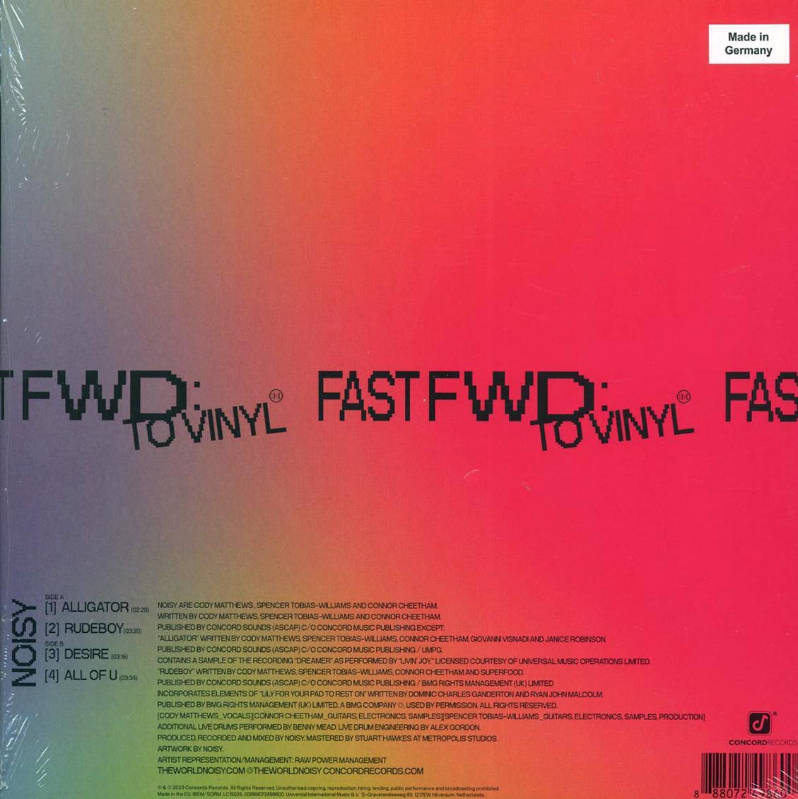 Noisy - Fast Fwd: To Vinyl