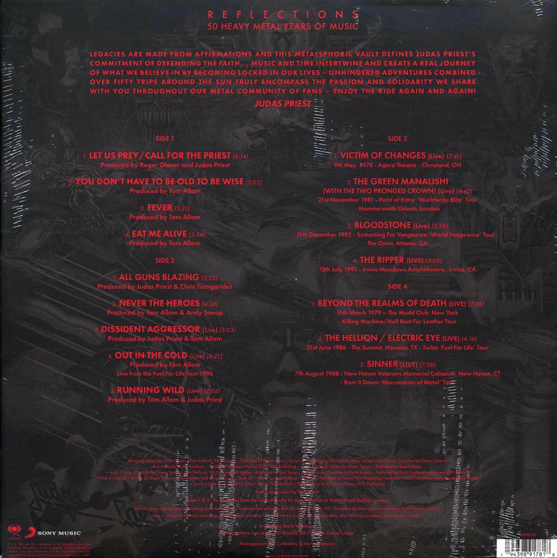 Judas Priest - 50 Heavy Metal Years Of Music