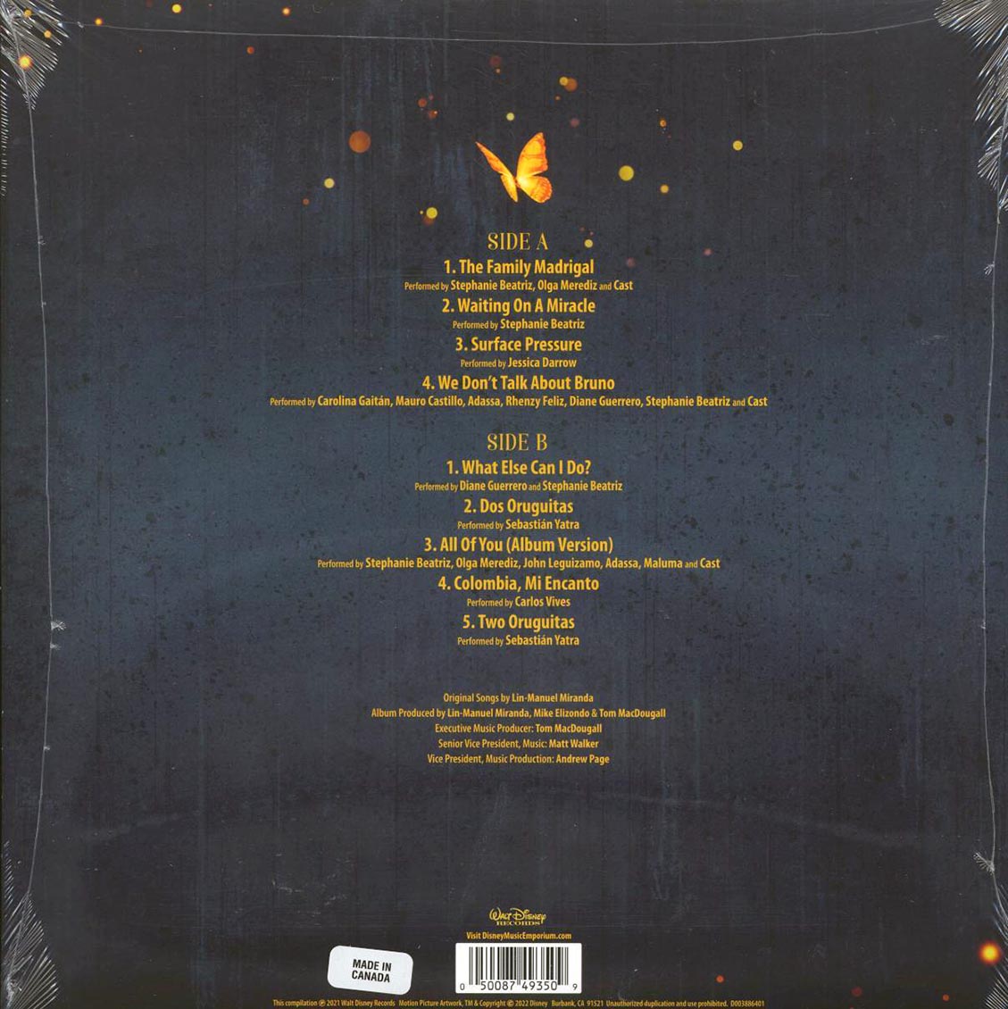 Various - Encanto: Original Songs By Lin-Manuel Miranda