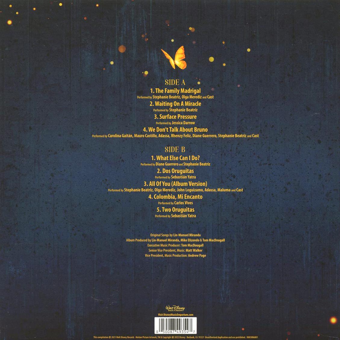 Various - Encanto: Original Songs By Lin-Manuel Miranda
