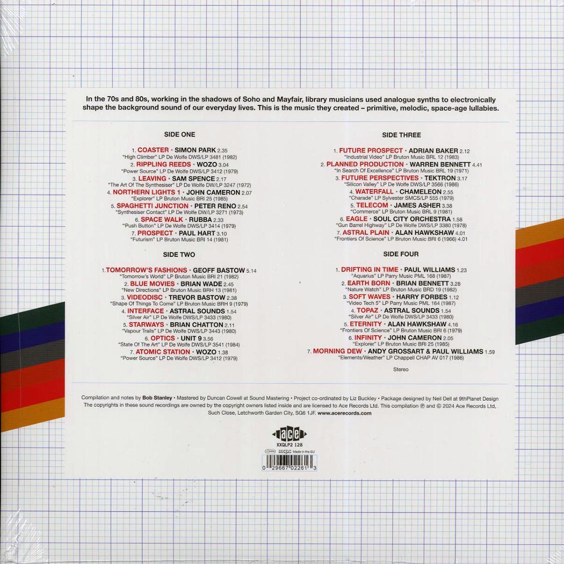 Simon Park, Peter Reno, Sam Spence, Wozo, Etc. - Tomorrow's Fashions: Library Electronica 1972-1987