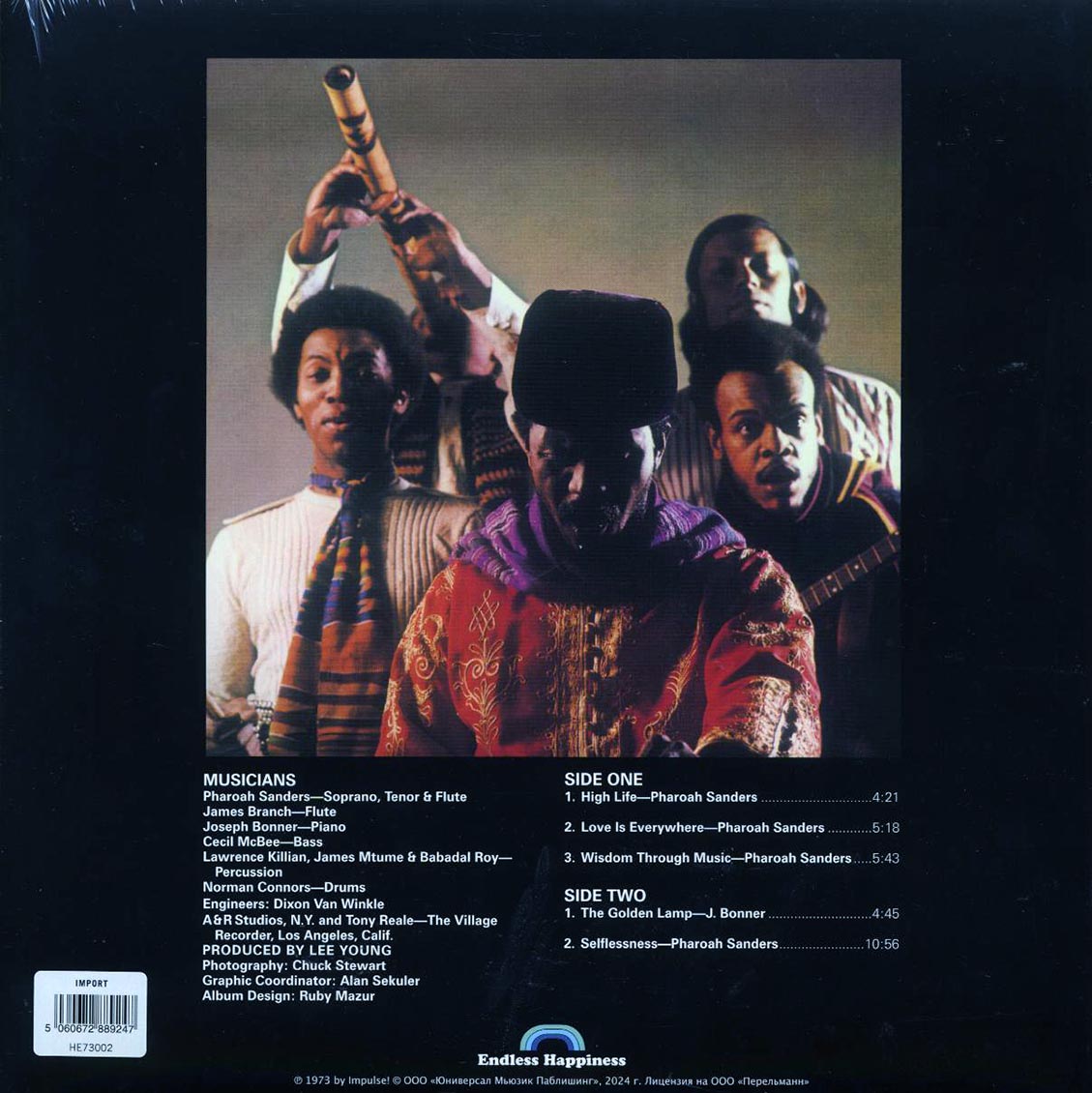 Pharoah Sanders - Wisdom Through Music