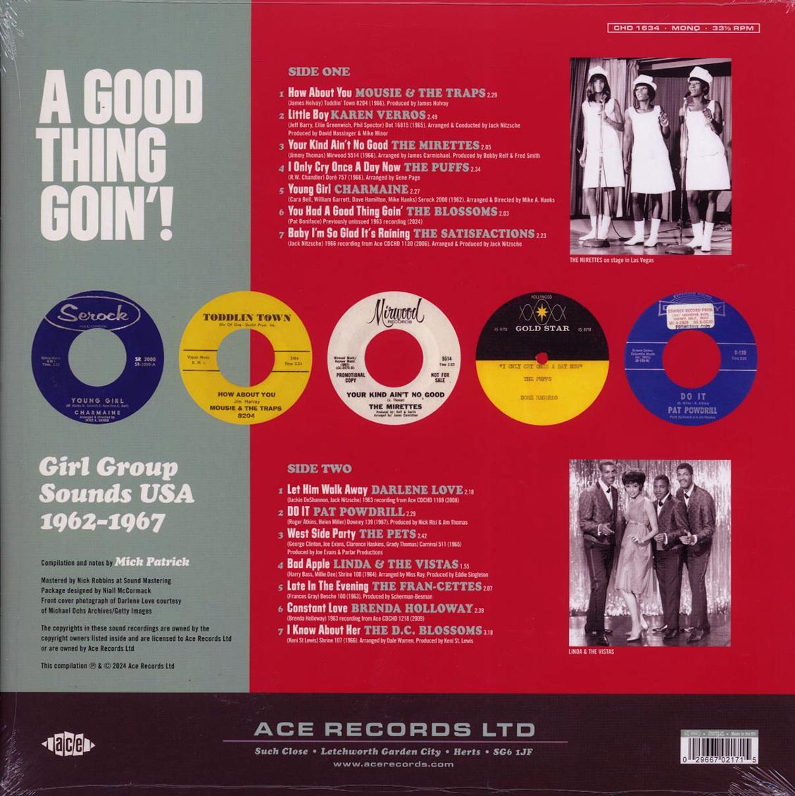 Mousie & The Traps, The Puffs, Darlene Love, The Blossoms, Etc. - A Good Thing Goin'! Girl Group Sounds USA 1962-1967