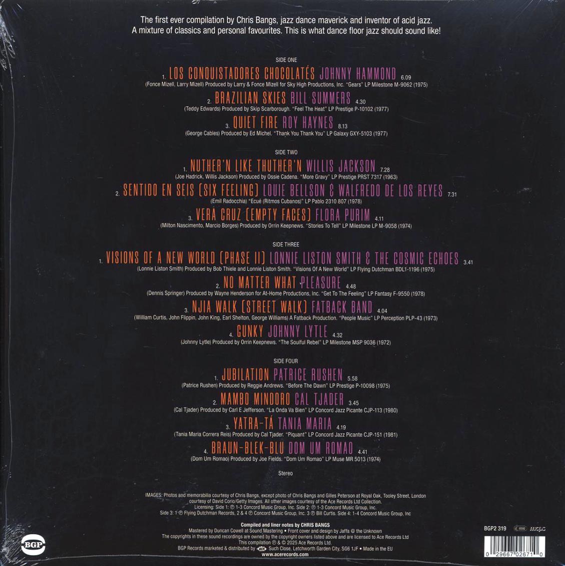 Johnny Hammond, Bill Summers, Lonnie Liston, Cal Tjader, Etc. - Chris Bangs Presents The Playbox