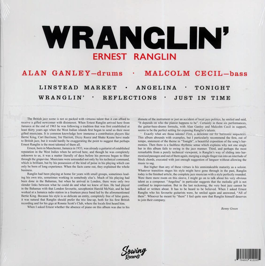 Ernest Ranglin - Wranglin'