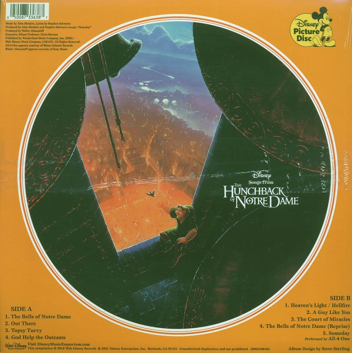 Various - Songs From The Hunchback Of Notre Dame