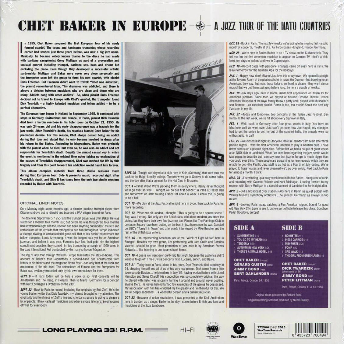 Chet Baker - In Europe: A Jazz Tour Of The Nato Countries