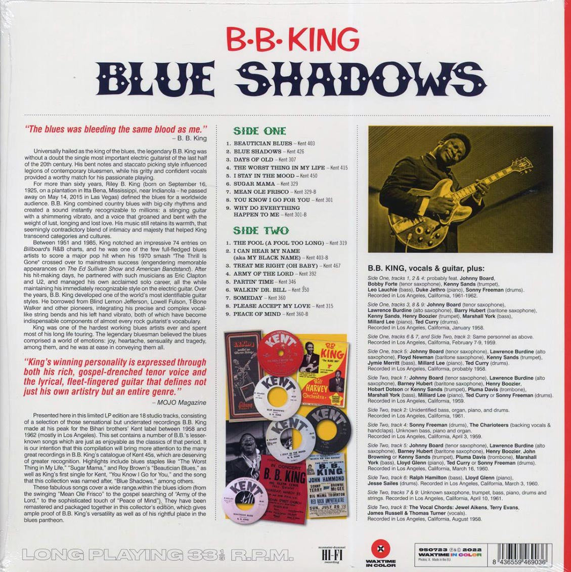 BB King - Blue Shadows: Underrated Kent Recordings 1958-1962