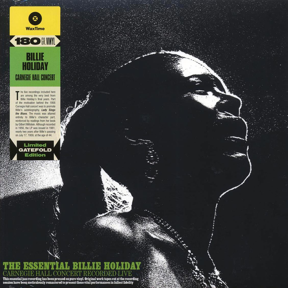 Billie Holiday - The Essential Billie Holiday: Carnegie Hall Concert Recorded Live