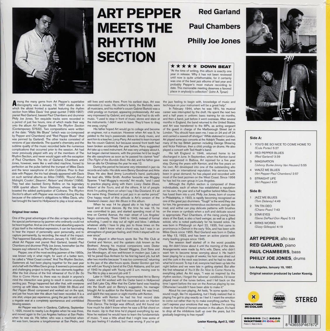Art Pepper - Art Pepper Meets The Rhythm Section