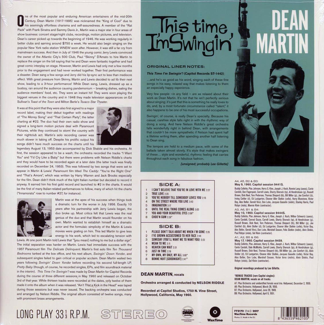 Dean Martin - This Time I'm Swingin'!