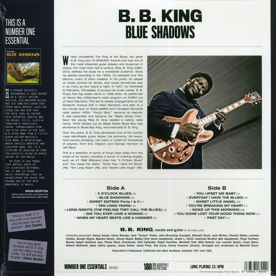 BB King - Blue Shadows: Outstanding Recordings 1951-1962