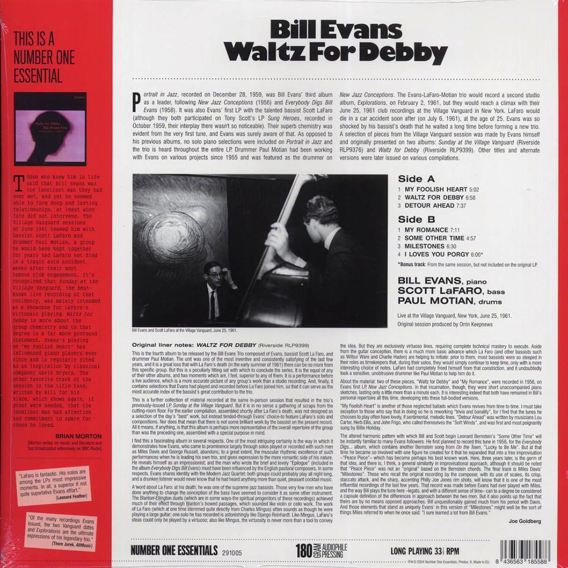 Bill Evans - Waltz For Debby