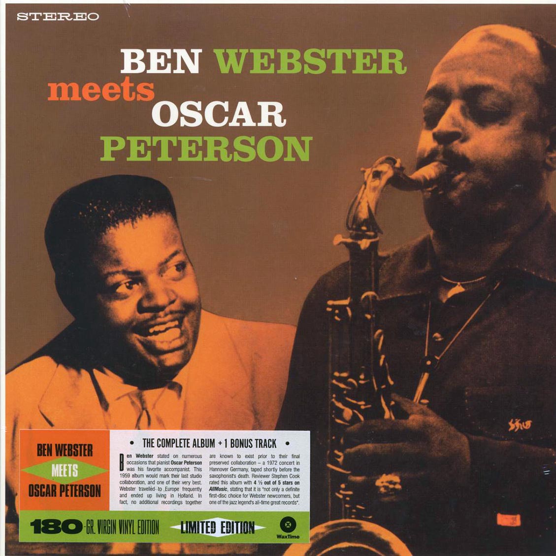 Ben Webster, Oscar Peterson - Ben Webster Meets Oscar Peterson