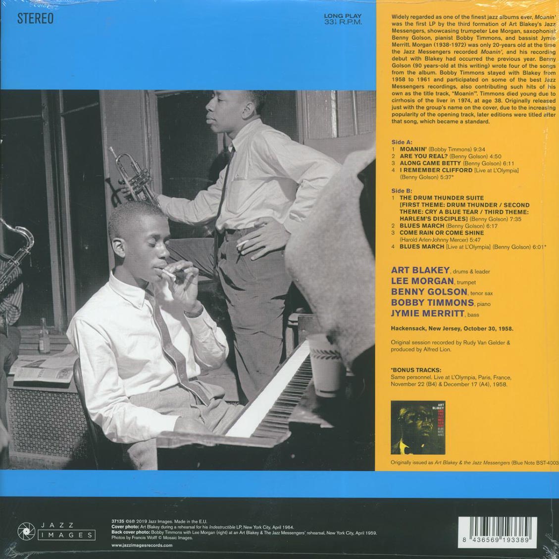 Art Blakey & The Jazz Messengers - Moanin’