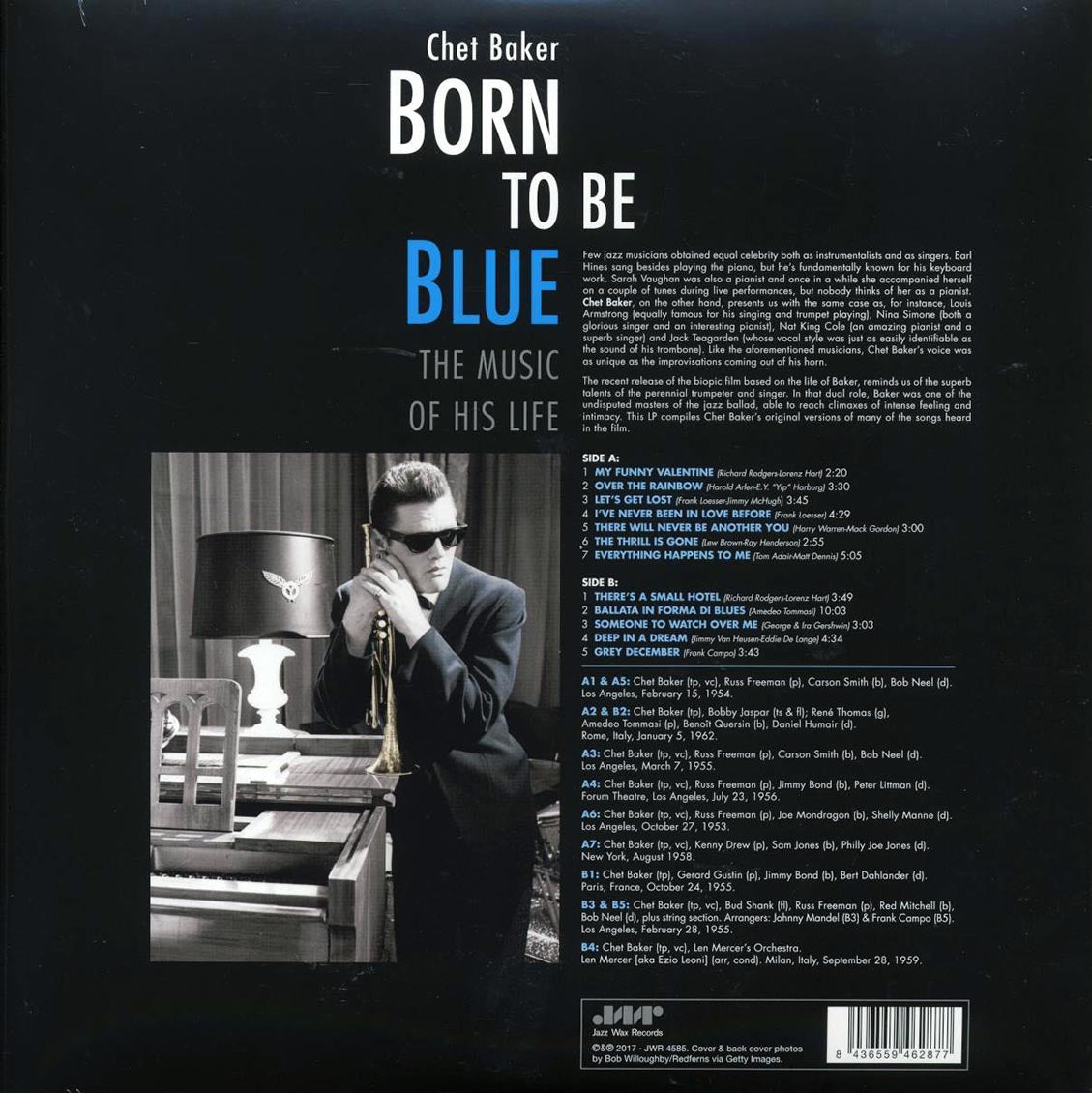 Chet Baker - Born To Be Blue: The Music Of His Life