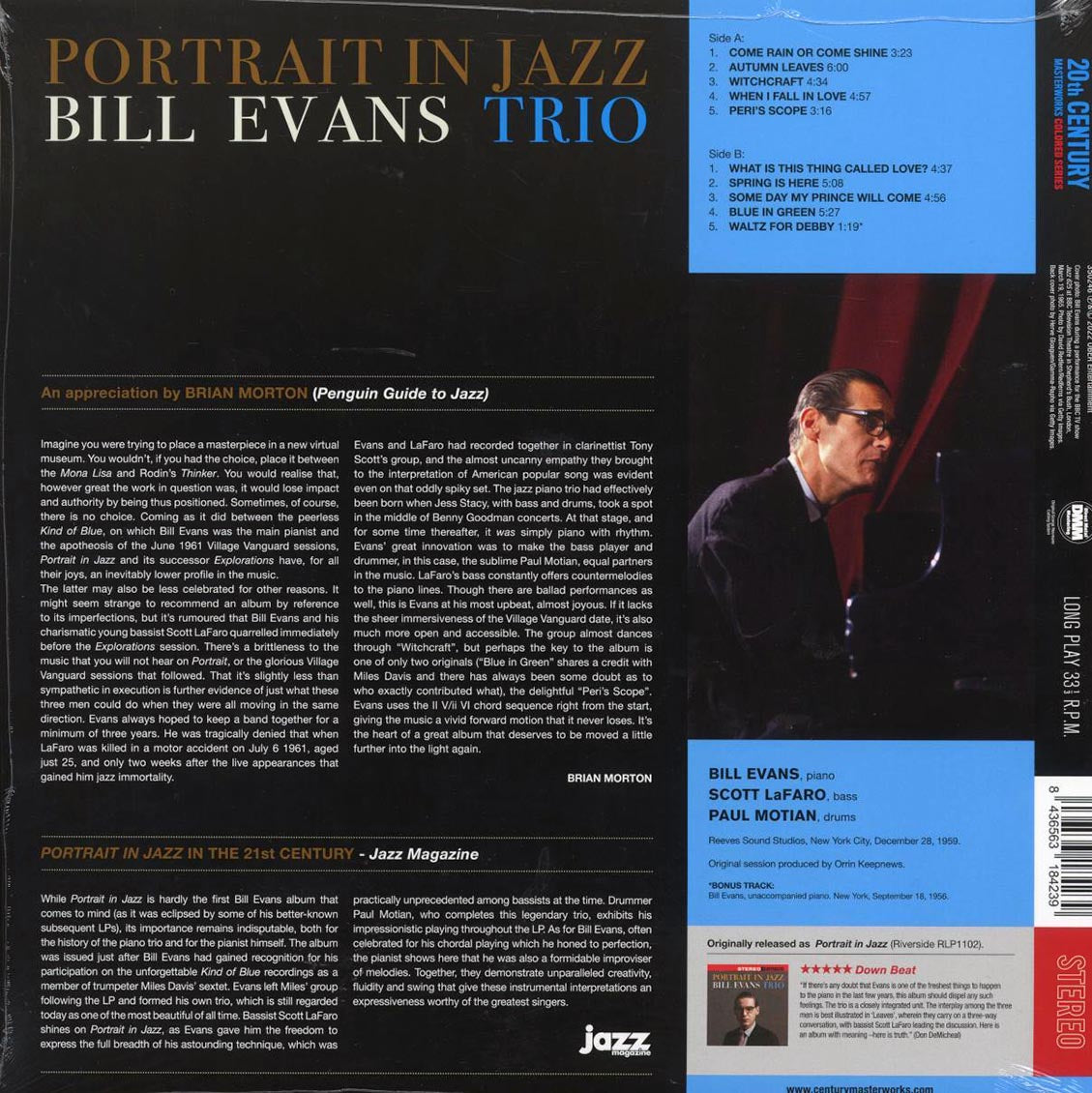 Bill Evans Trio - Portrait In Jazz