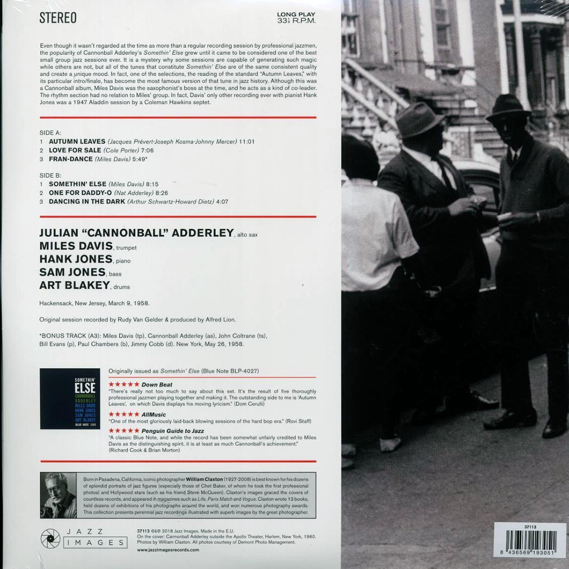 Cannonball Adderley, Miles Davis - Somethin' Else