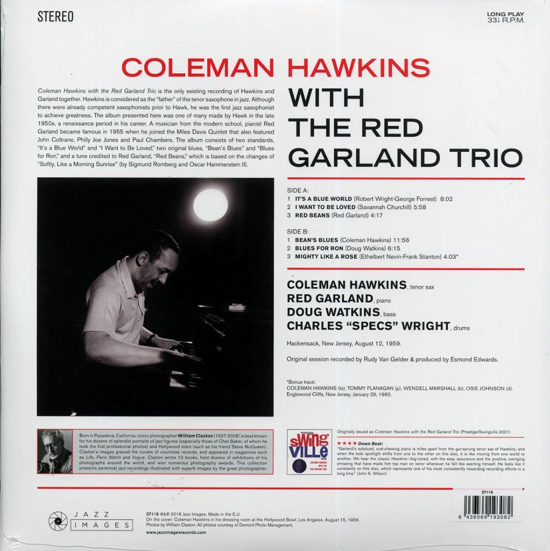 Coleman Hawkins, Red Garland Trio - Coleman Hawkins With The Red Garland Trio