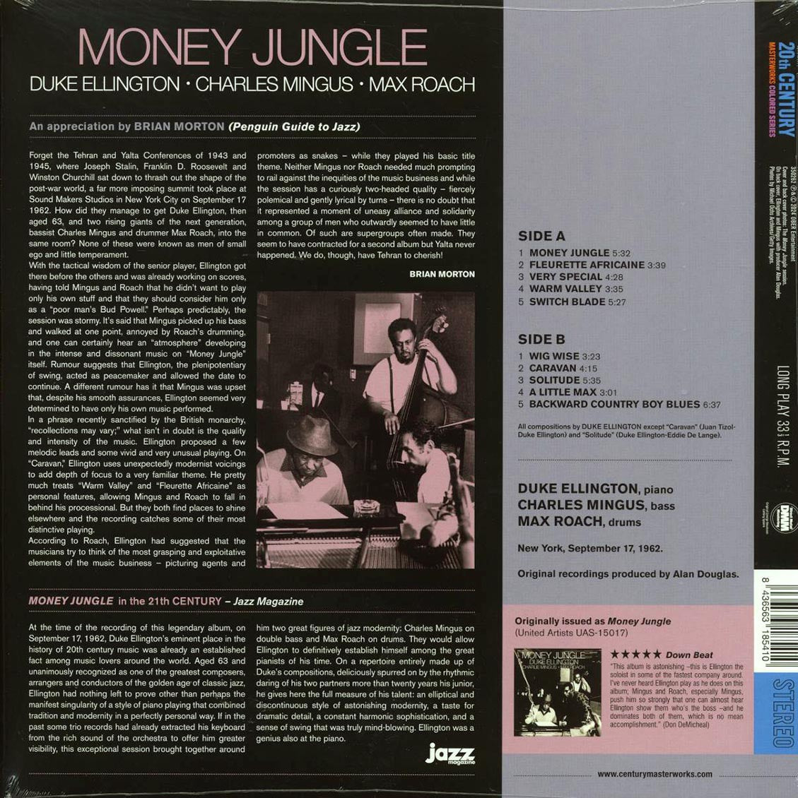 Duke Ellington, Charles Mingus, Max Roach - Money Jungle