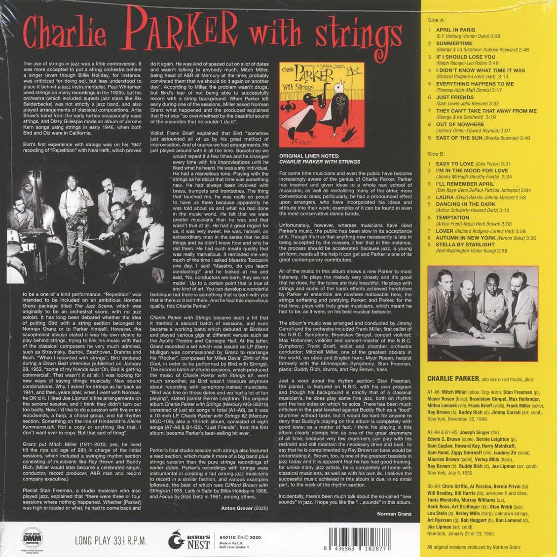Charlie Parker - Charlie Parker With Strings