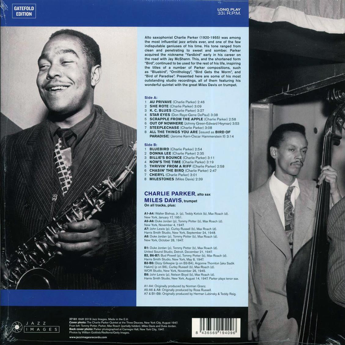 Charlie Parker Quintet, Miles Davis - Bluebird