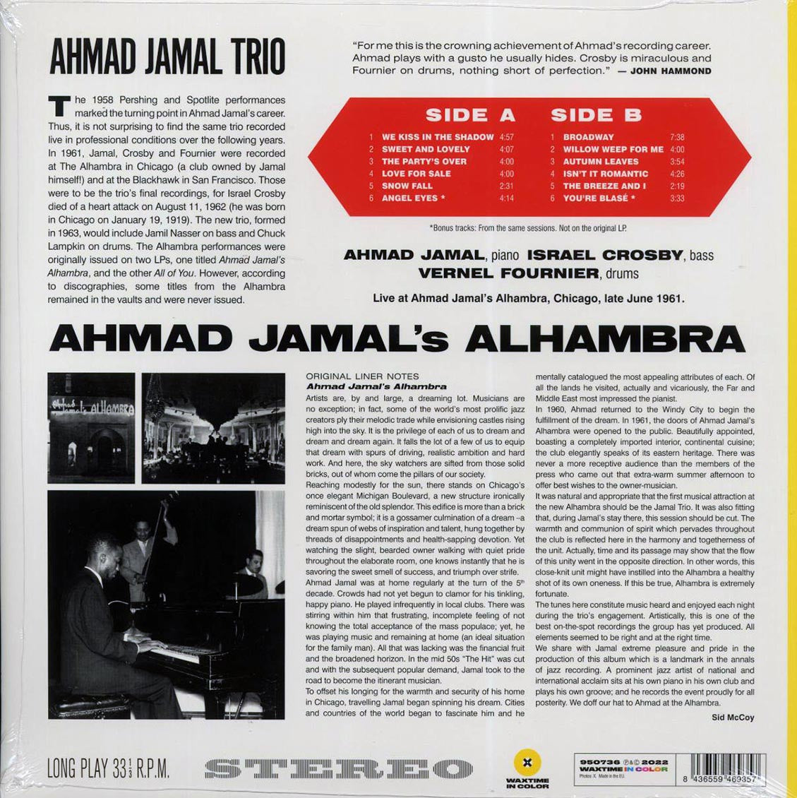 Ahmad Jamal - Ahmad Jamal's Alhambra