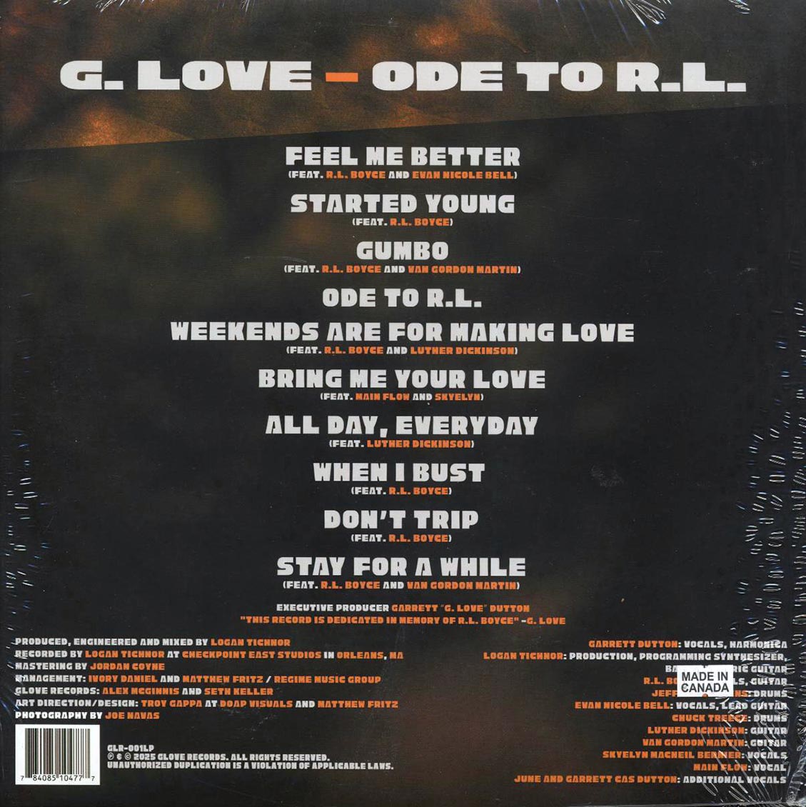 G Love - Ode To R.L.