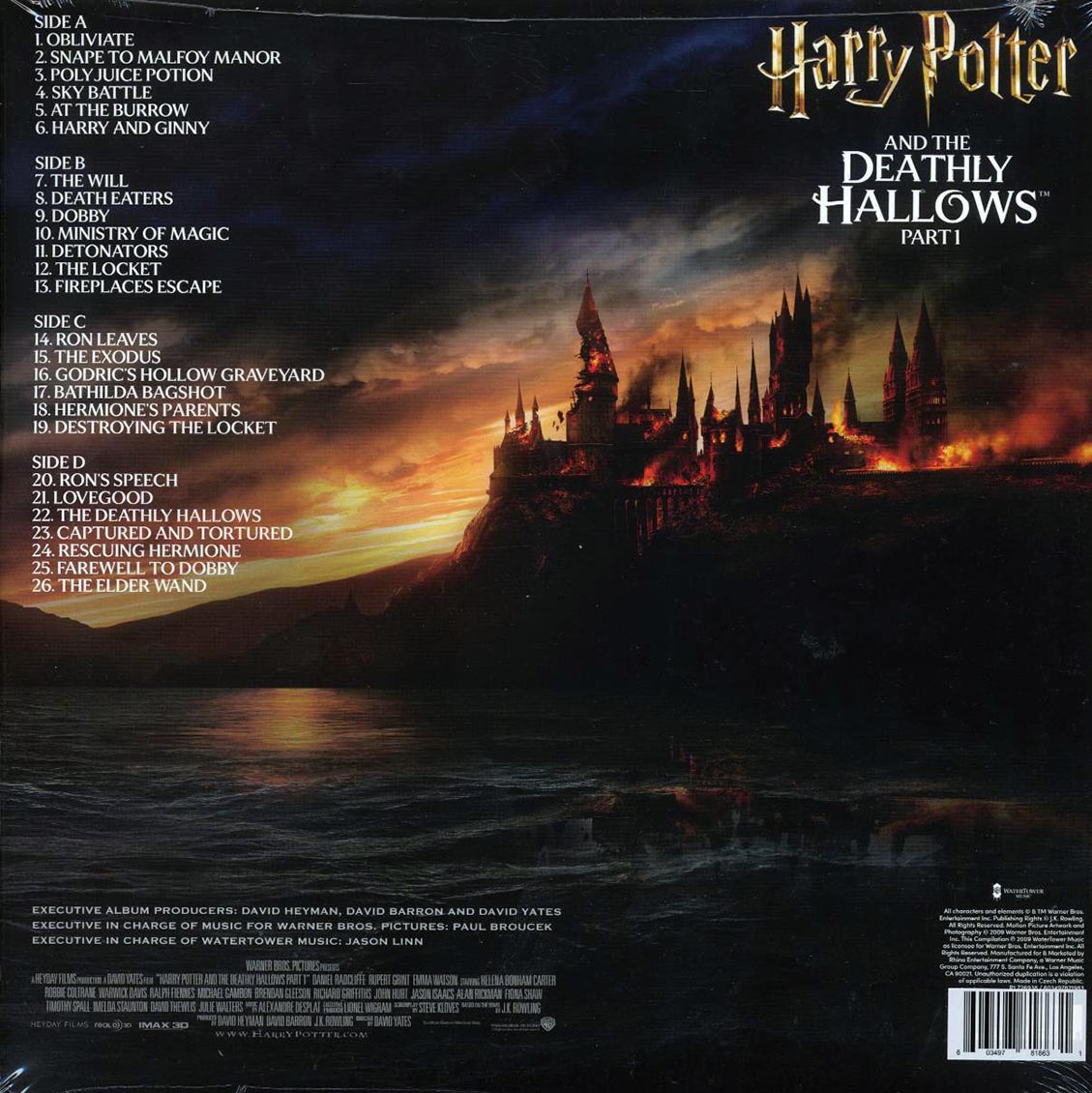 Alexandre Desplat - Harry Potter And The Deathly Hallows Part 1: Original Motion Picture Soundtrack