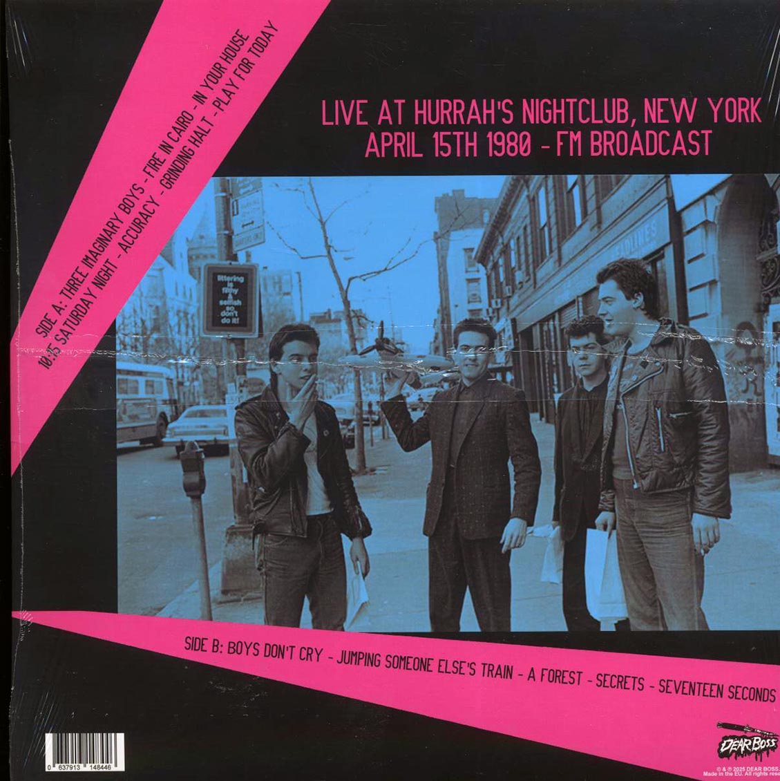 The Cure - Live At Hurrah's Nightclub, New York, April 15th 1980