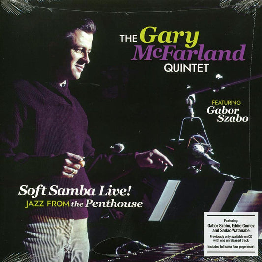 The Gary McFarland Quintet, Gabor Szabo - Soft Samba Live! Jazz From The Penthouse