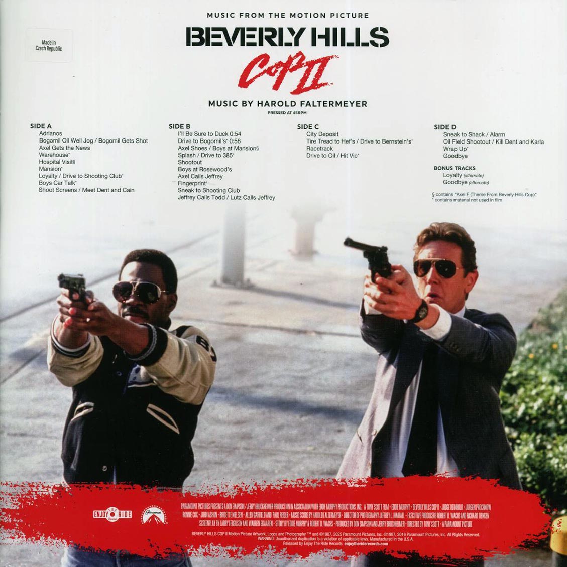 Harold Faltermeyer - Beverly Hills Cop II: Music From The Motion Picture