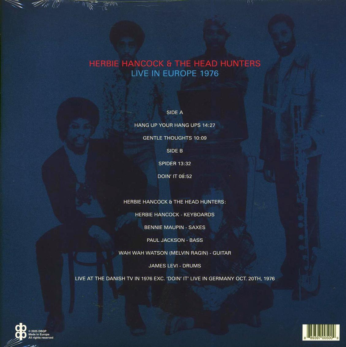 Herbie Hancock & The Headhunters - Live In Europe 1976