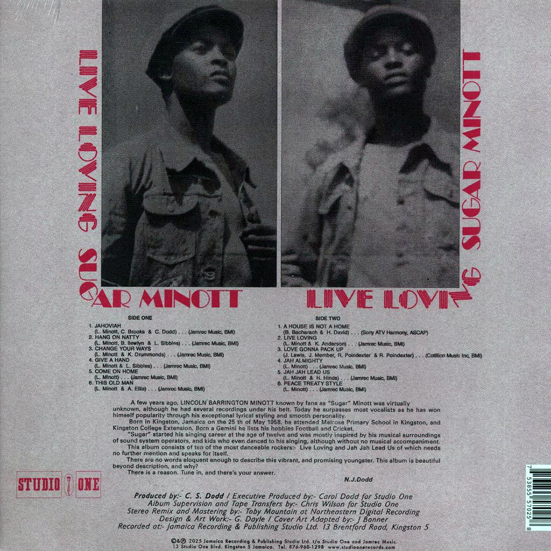 Sugar Minott - Live Loving