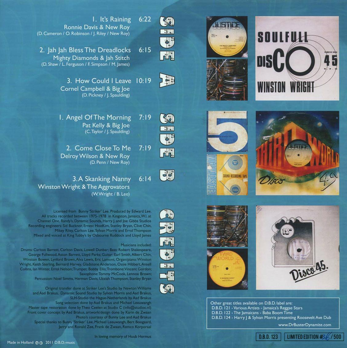 Cornell Campbell, Mighty Diamonds, Pat Kelly, Delroy Wilson, Etc. - A Skanking Rockers Party: Bunny Striker Lee