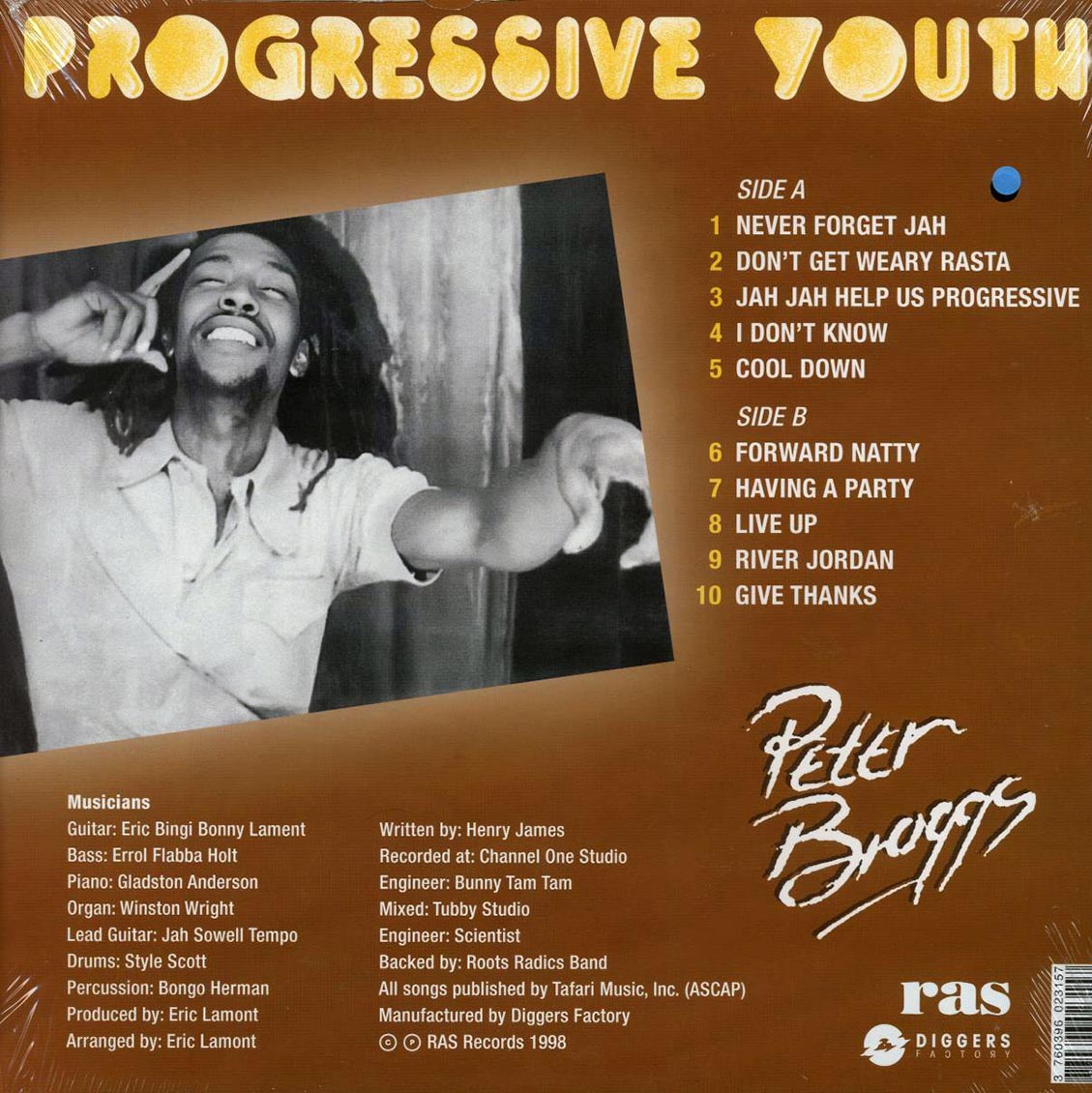 Peter Broggs - Progressive Youth