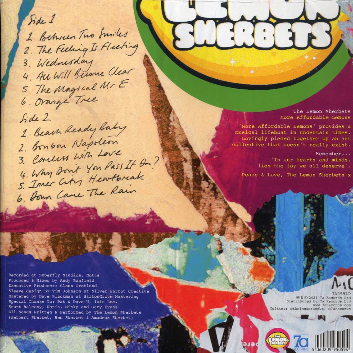 The Lemon Sherbets - More Affordable Lemons