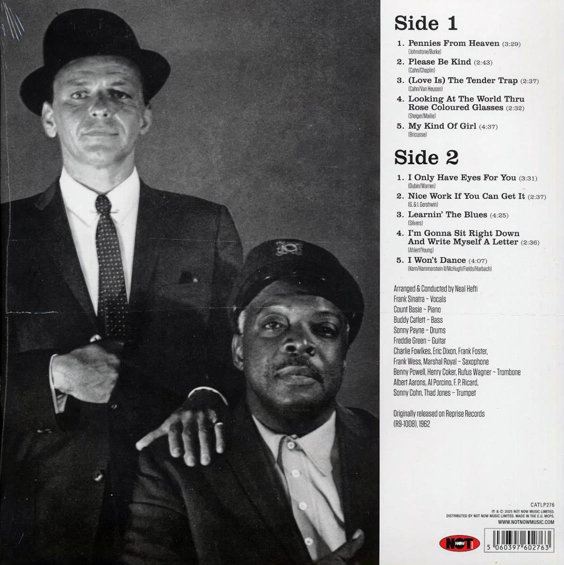Frank Sinatra, Count Basie - An Historical First