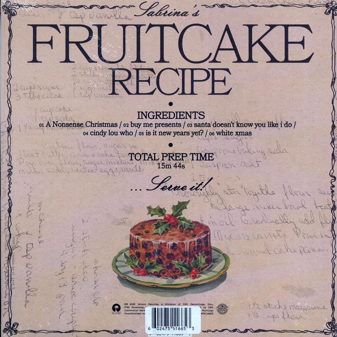Sabrina Carpenter - Fruitcake