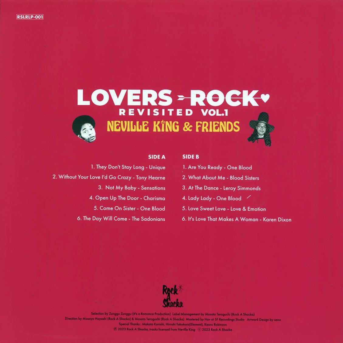 The Uniques, One Blood, Karen Dixon, Etc. - Lovers Rock Revisited Volume 1: Neville King & Friends