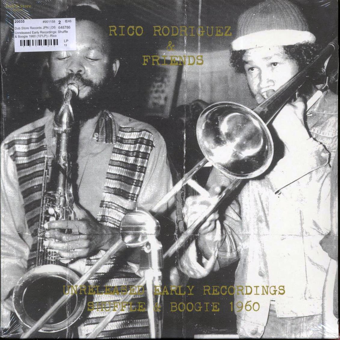 Rico Rodriguez, Hortense Ellis, Federal Singers, Herman Hersang - Unreleased Early Recordings: Shuffle Boogie 1960