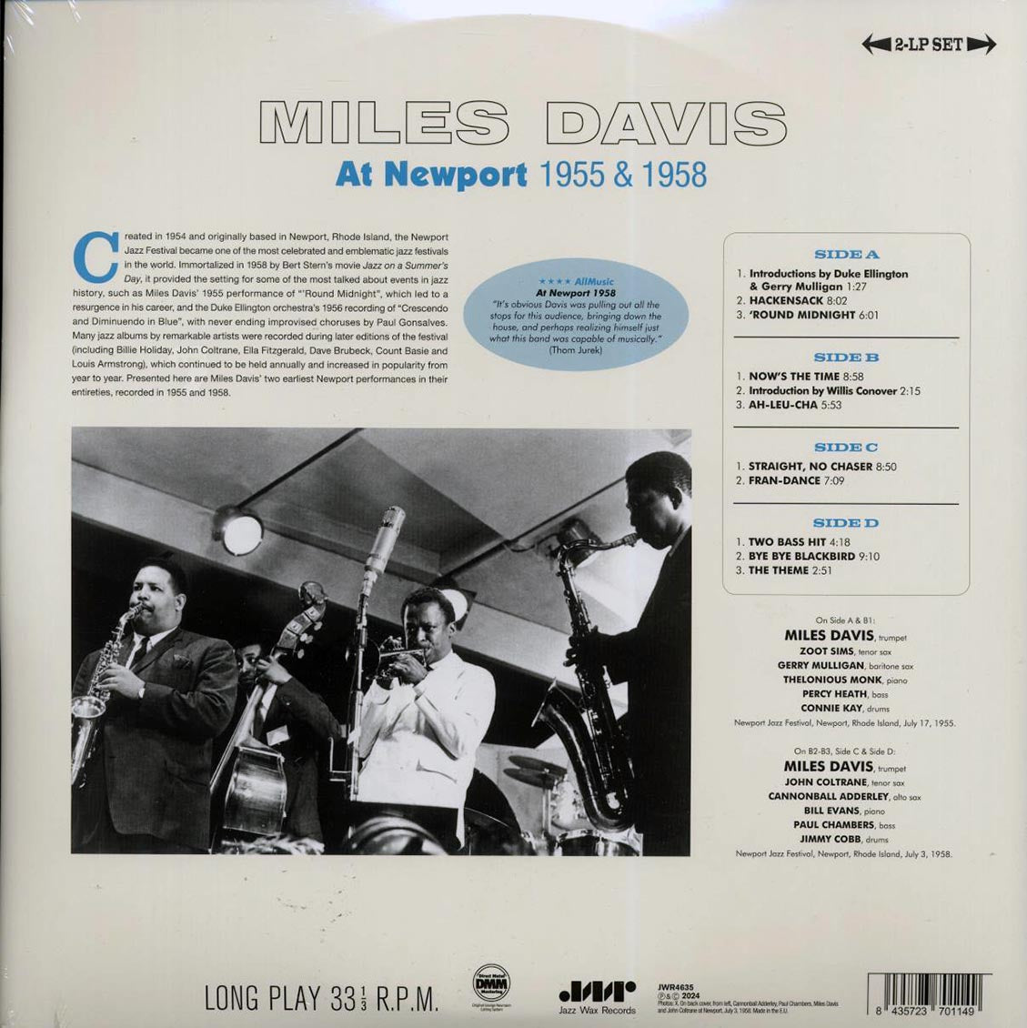 Miles Davis - At Newport 1955 & 1958