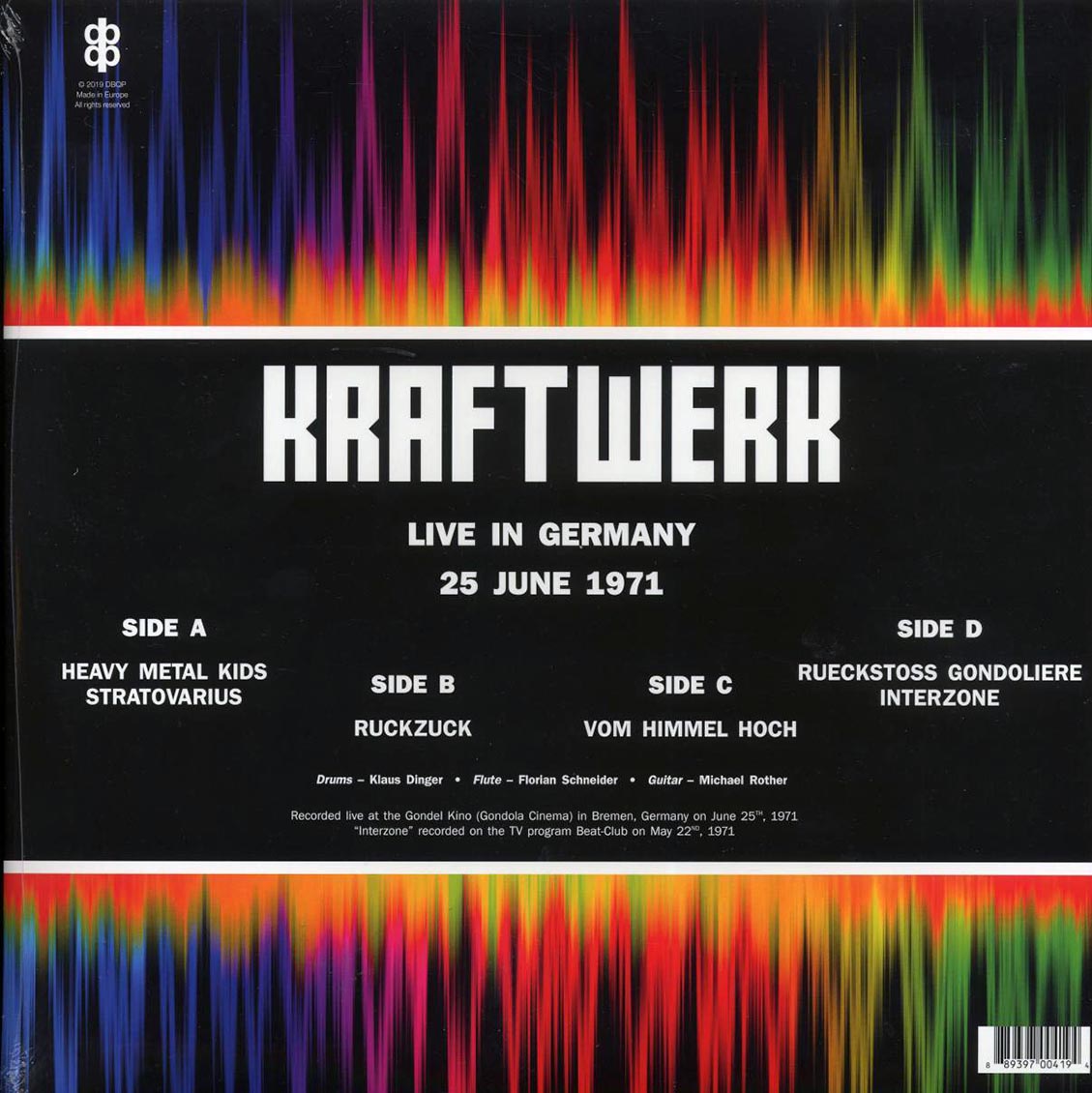 Kraftwerk - Live In Germany 25 June 1971