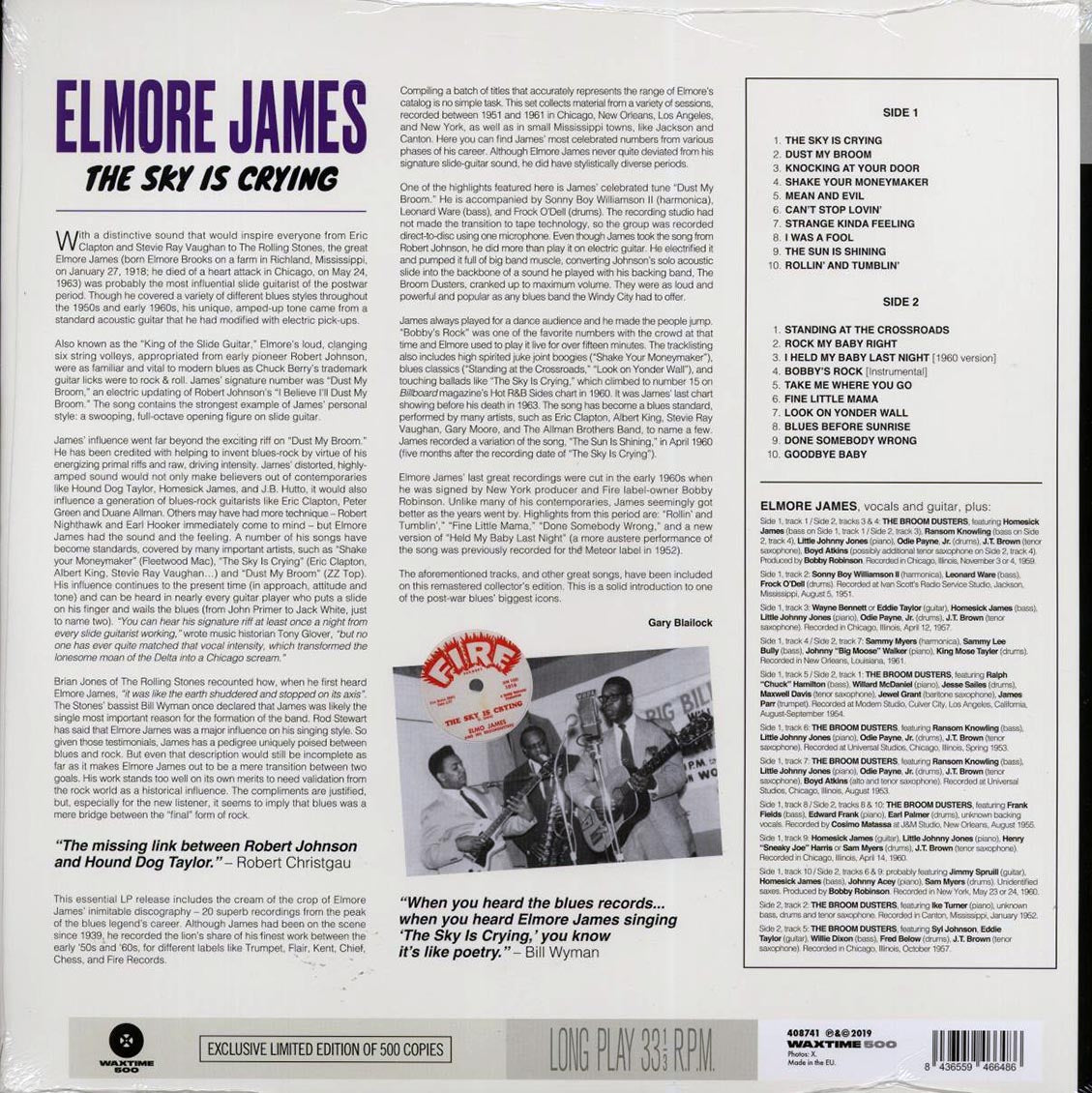 Elmore James - The Sky Is Crying: 20 All-Time Original Blues Classics