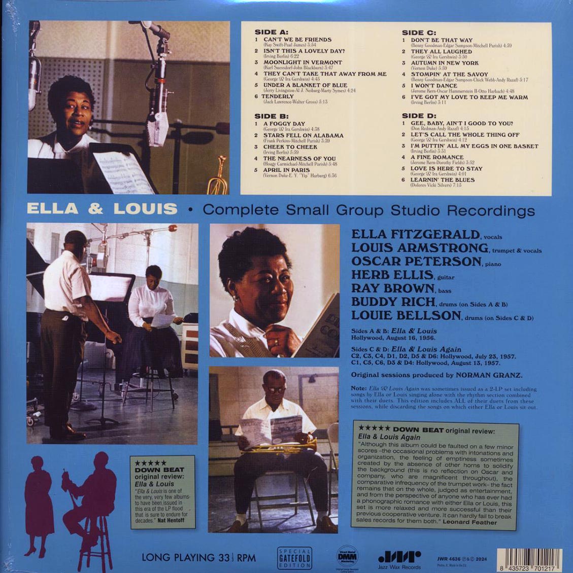 Ella Fitzgerald, Louis Armstrong - Complete Small Group Studio Recordings
