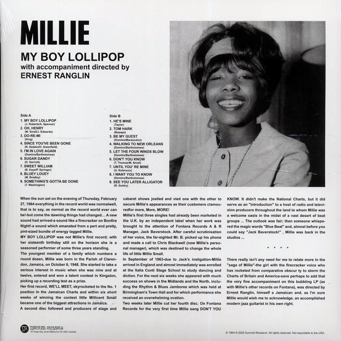 Millie - My Boy Lollipop