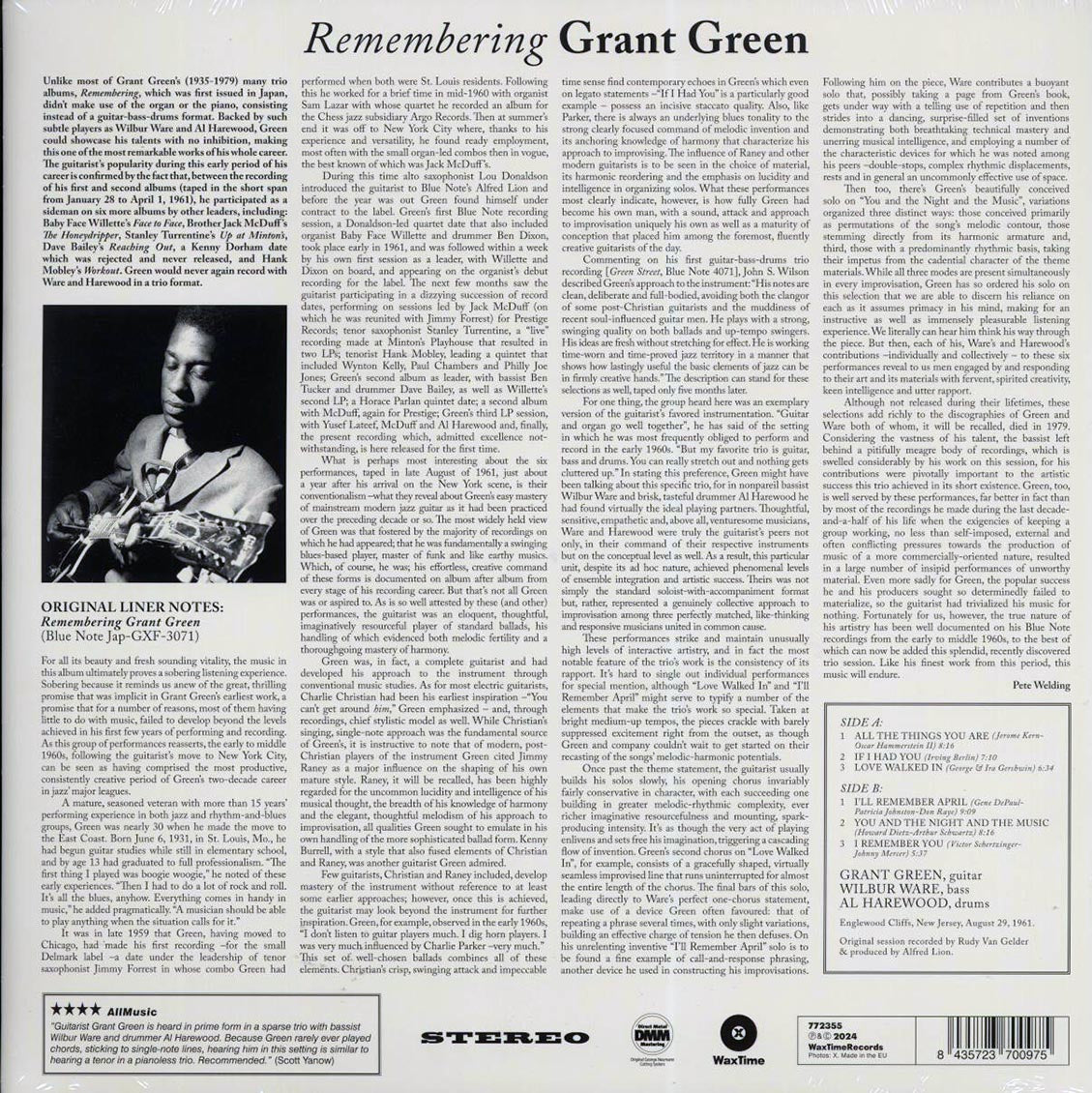 Grant Green - Remembering
